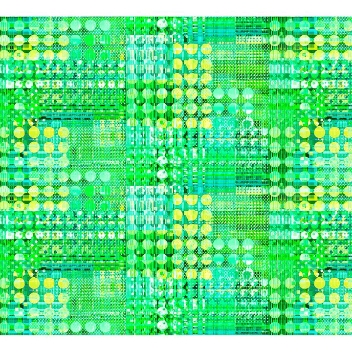 Mod Plaid - Green by P & B Textiles