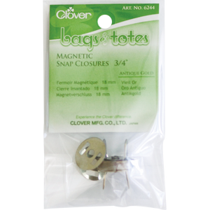 Clover Magnetic Snap Closures 3/4"