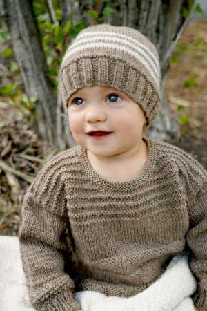 
            
                Load image into Gallery viewer, Kennedy Sweater &amp;amp; Hat - LisaF Design
            
        