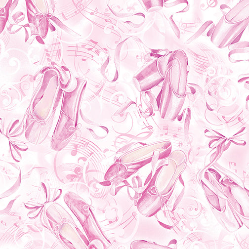 Ballet Slippers Light Pink by Kanvas Studio
