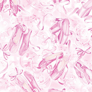 Ballet Slippers Light Pink by Kanvas Studio