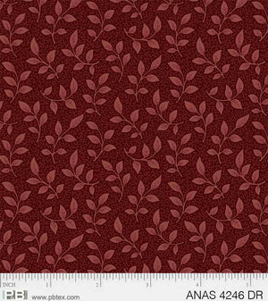P & B Textiles - Anatasia Red