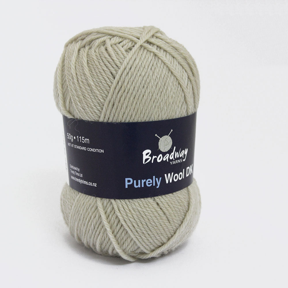 Purely Wool DK by Broadway Yarns - Stone - 906