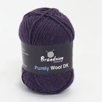 Purely Wool DK by Broadway Yarns - Purple 940