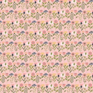 Poppie Cotton Country Life - Fresh Cuts-Pink