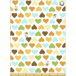 Hearts & Bees Light Gold - SUSYBEE