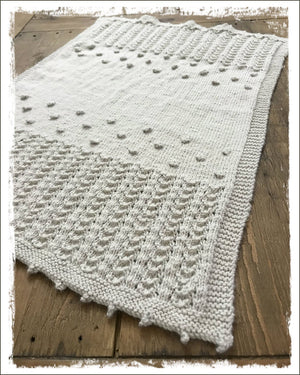 
            
                Load image into Gallery viewer, Heirloom Baby Blanket by The Kiwi Stitch Company
            
        
