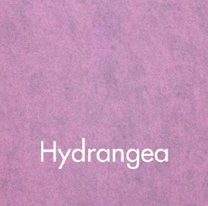 Woolfelt: Hydrangea 18 x 12 inches