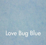 Woolfelt: Love Bug Blue 18 x 12 inches