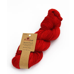 
            
                Load image into Gallery viewer, Hand Painted Yarn Merino Mohair Blend DK - Strawberry Delight
            
        