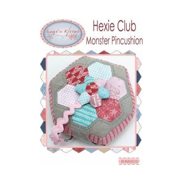 Hugs'nKisses Hexie Club - Monster Pin Cushion