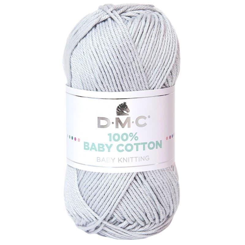 
            
                Load image into Gallery viewer, D.M.C. 100% Baby Cotton - Silver
            
        