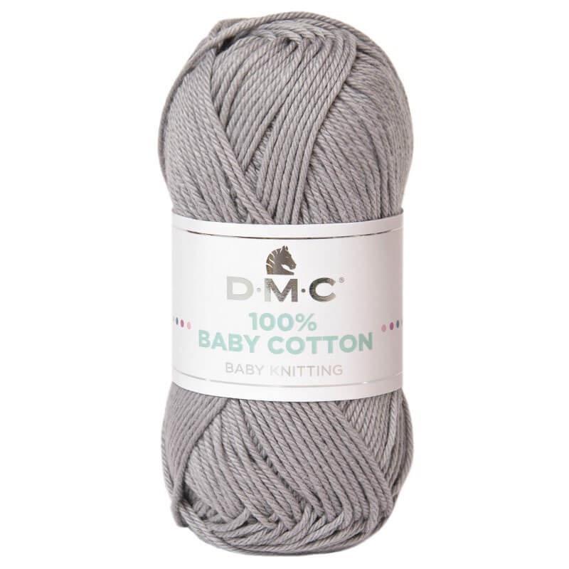 D.M.C. 100% Baby Cotton - Mid Grey