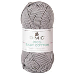 D.M.C. 100% Baby Cotton - Mid Grey