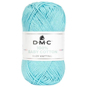
            
                Load image into Gallery viewer, D.M.C. 100% Baby Cotton - Azure
            
        