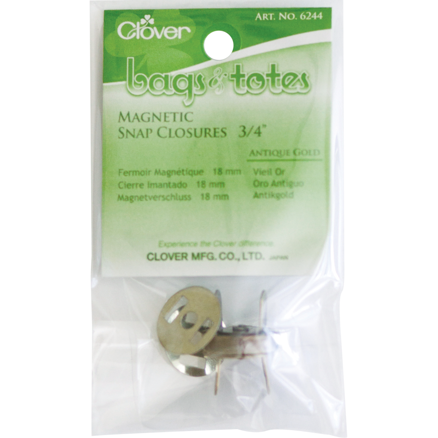 
            
                Load image into Gallery viewer, Clover Magnetic Snap Closures 3/4&amp;quot;
            
        